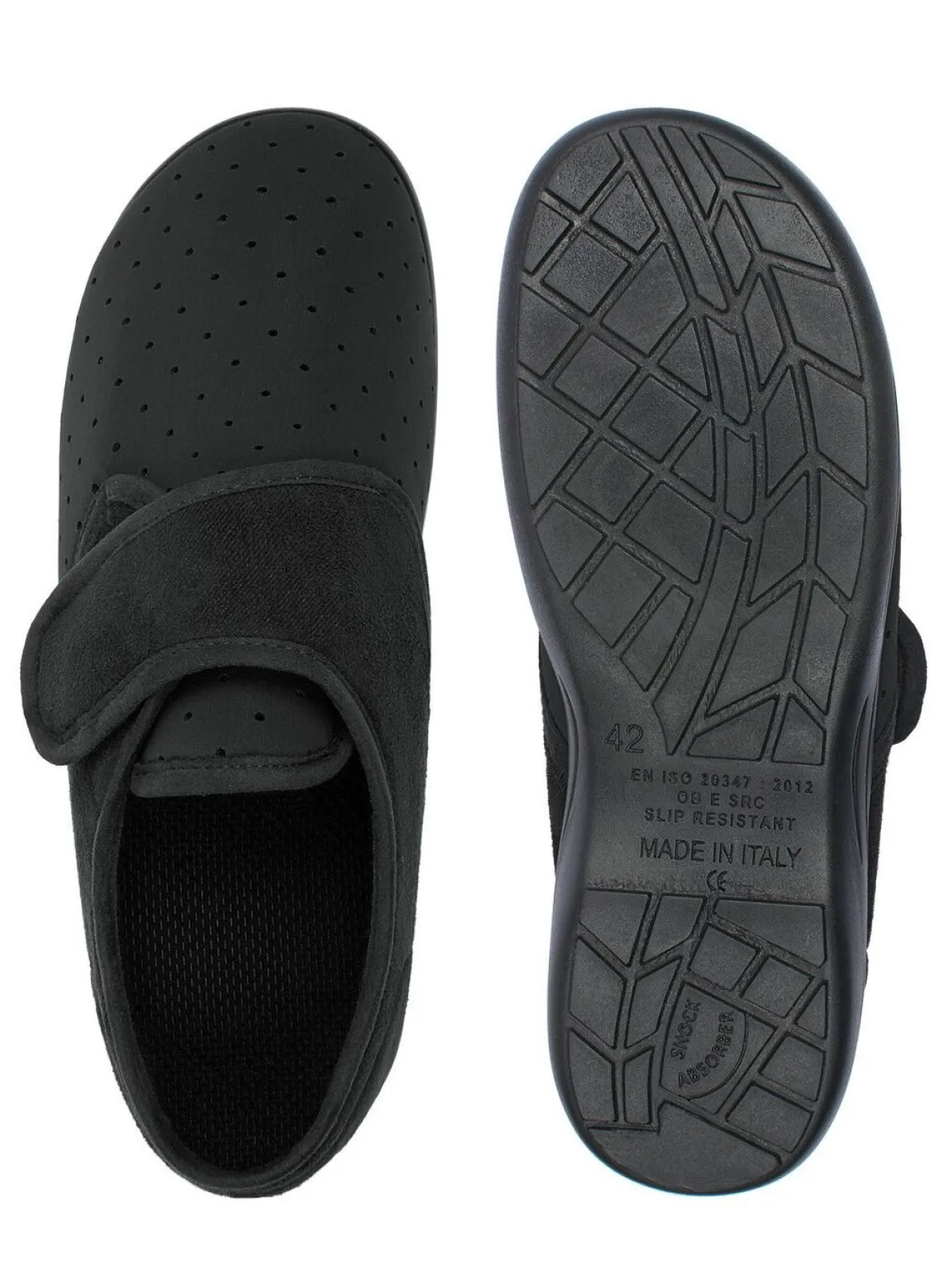Aerosoft® Flex Stretch-Klettslipper von Jürgen Hirsch®