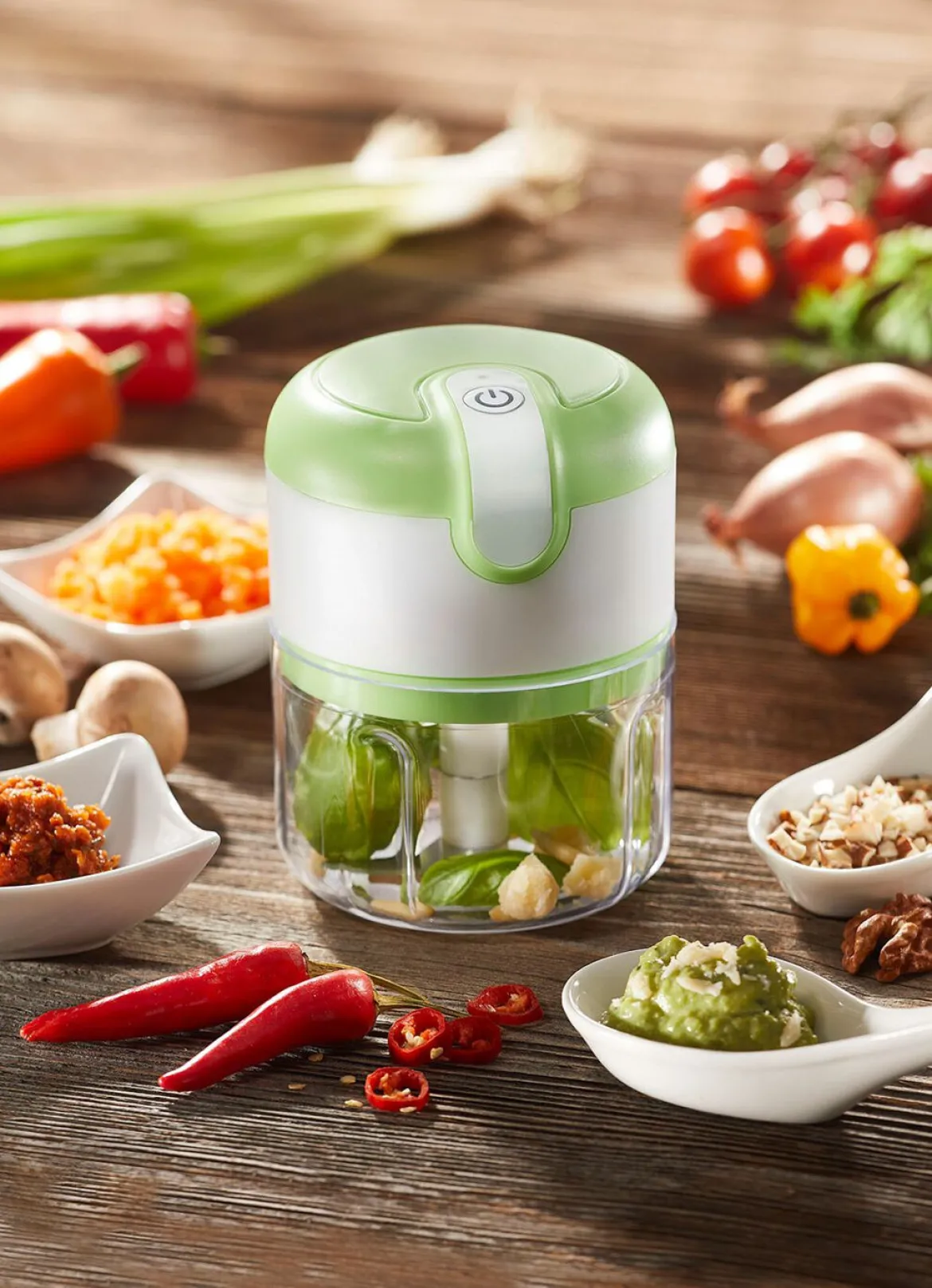 Akku-Zerkleinerer Livington 3 Seconds Chopper