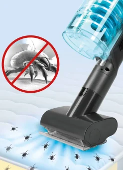 Akku-Zyklon-Handstaubsauger mit kraftvollem 500-Watt-Motor