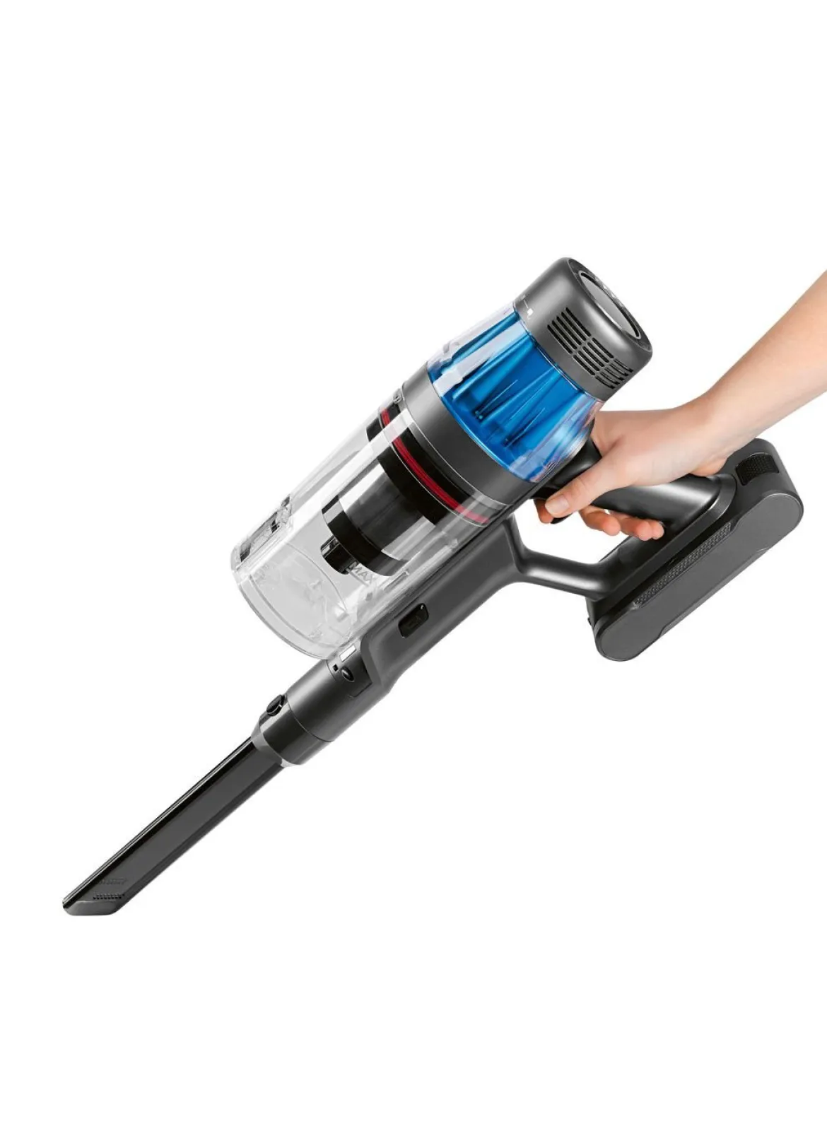 Akku-Zyklon-Handstaubsauger mit kraftvollem 500-Watt-Motor