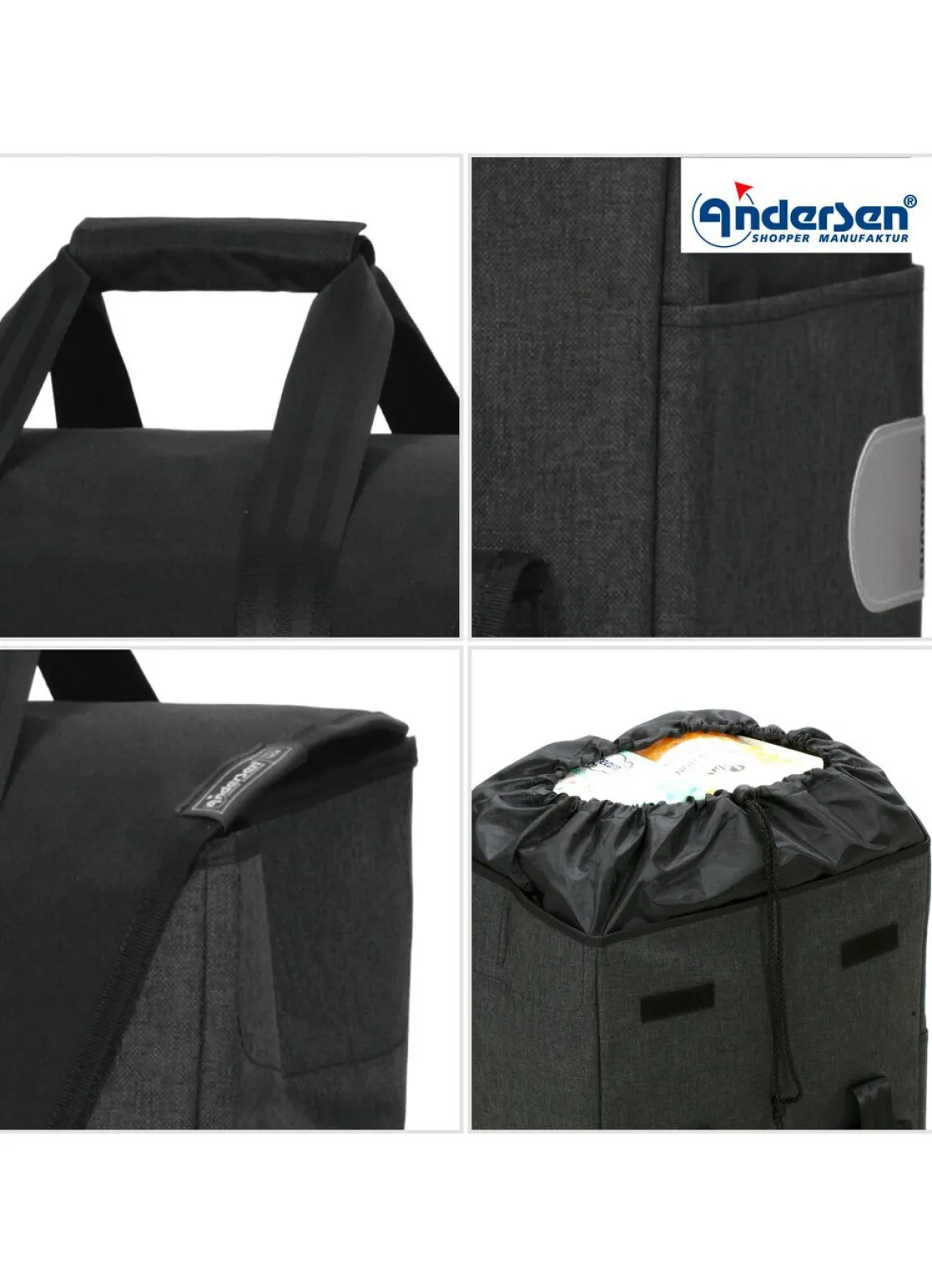 Andersen Einkaufsroller mit Sitzmöglichkeit