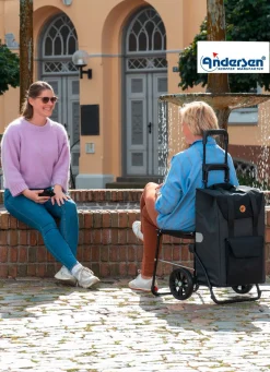 Andersen Einkaufsroller mit Sitzmöglichkeit