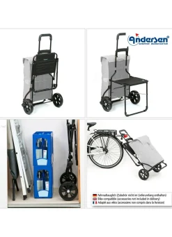 Andersen Einkaufsroller mit Sitzmöglichkeit