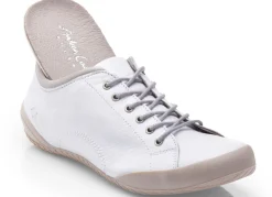 Andrea Conti, klassische Damen-Schnürschuhe, mit herausnehmbarem Lederfußbett