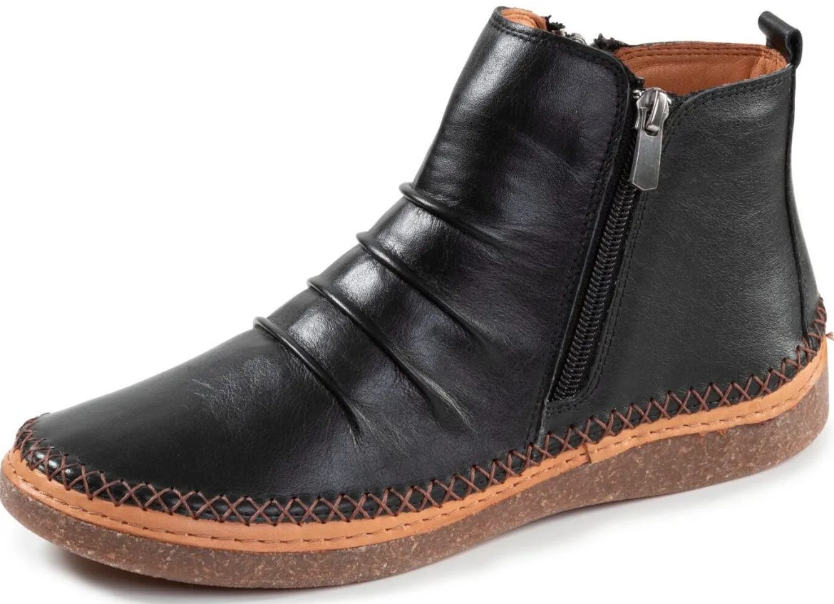 Andrea Conti, klassische Damen-Boots, mit herausnehmbarem Fußbett