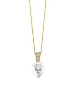 Anhänger mit Brillanten und Diamanten