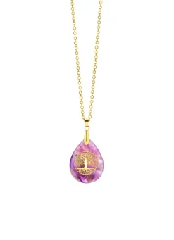 Anhänger mit echt Amethyst