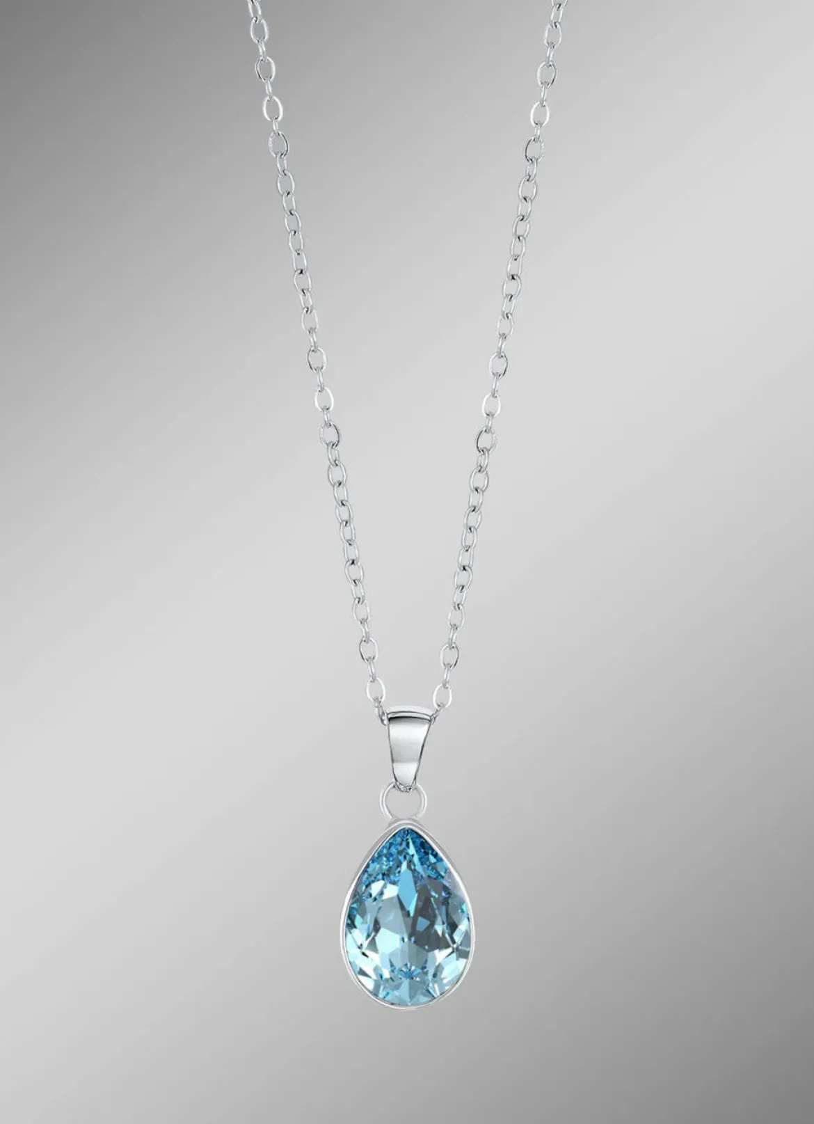 Anhänger mit Swarovski®-Kristall und Ankerkette