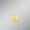 Anhänger Schutzengel mit Diamantschnitt