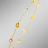 Armband mit funkelnden, echten Edelsteinen
