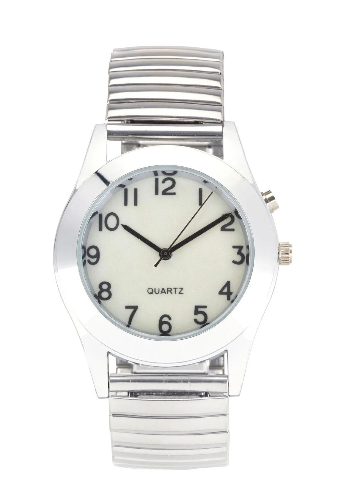 Armbanduhr mit Stretcharmband