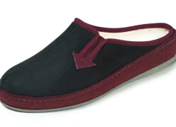 Atmungsaktive Damen-Hauschuhe, mit Gummizug