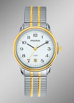 Attraktive Para-Quartz-Herrenuhr