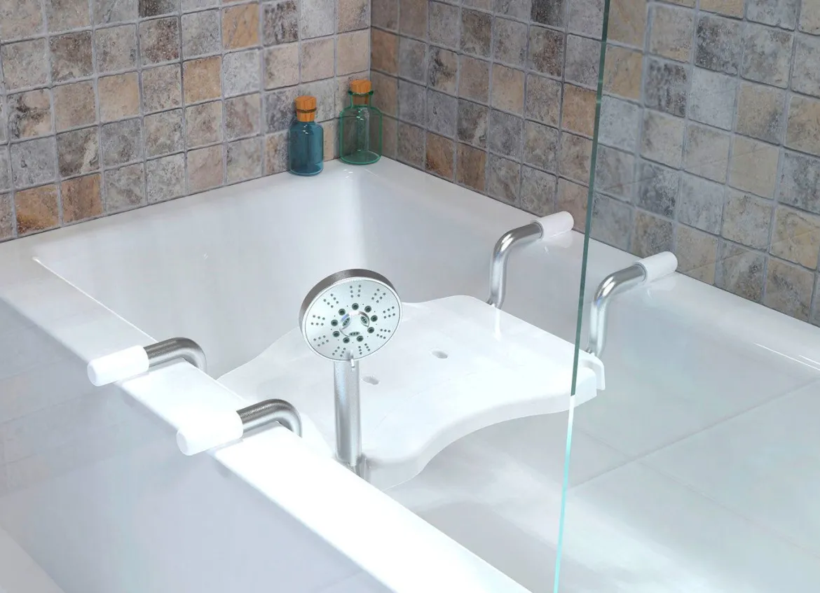Badewannensitz aus stabilem Aluminium