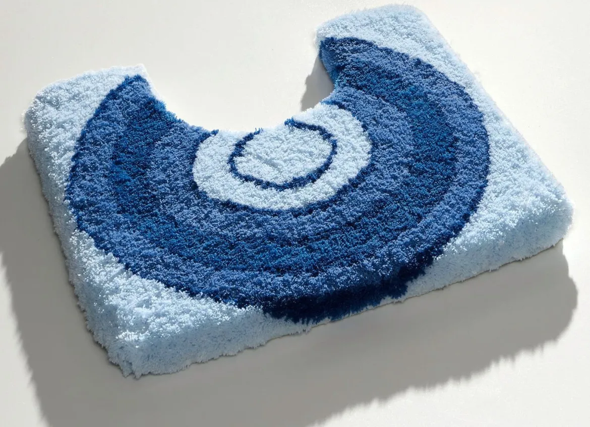 Badgarnitur von Kleine Wolke mit rutschhemmender Rückseite