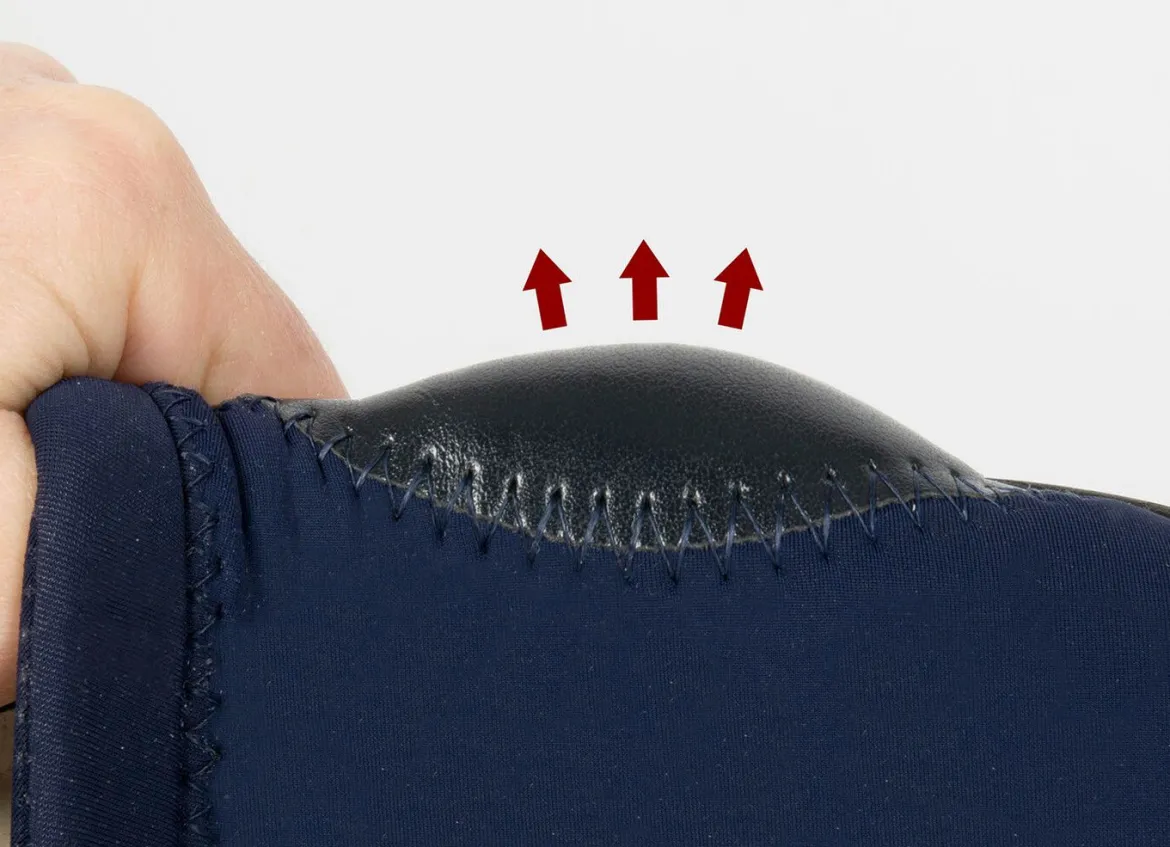 Bequeme Clogs aus Stretchmaterial mit elastischem Einschlupf