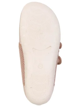 Bequeme Damen-Klettschuhe, Weite H, aus Mesh und Textilmaterial