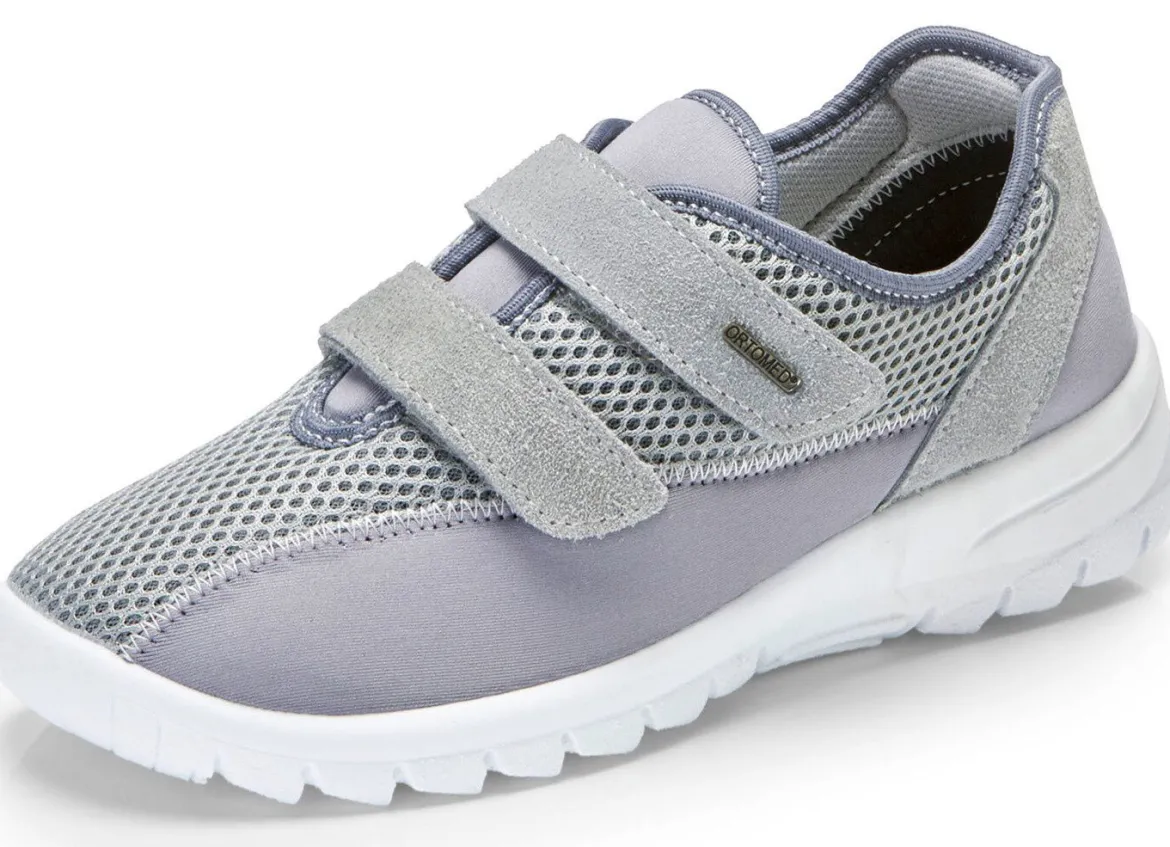 Bequeme Damen-Klettschuhe, Weite H, mit herausnehmbarem Fußbett