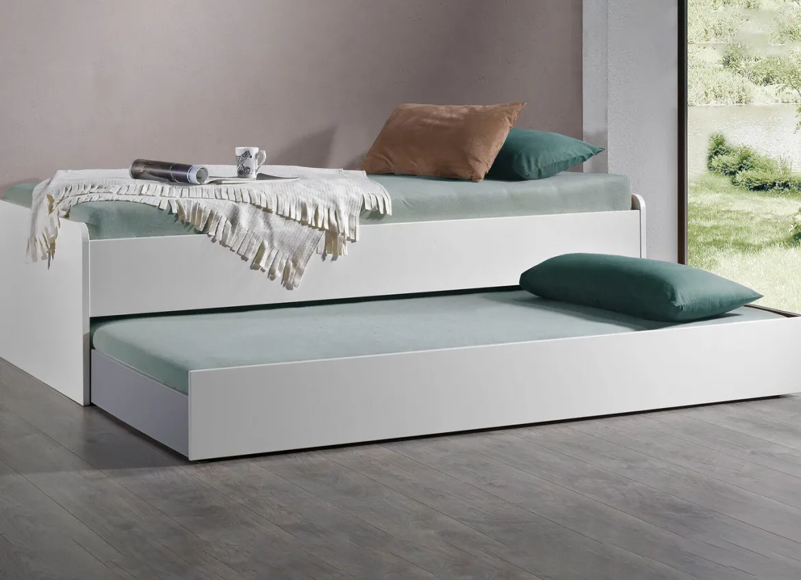 Bett mit 2 Schubladen