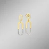 Bewegliche Ohrstecker mit 30 Brillanten