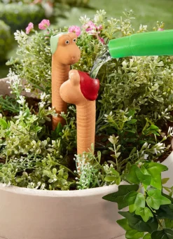 Bewässerungswürmer aus Terracotta, 4er-Set