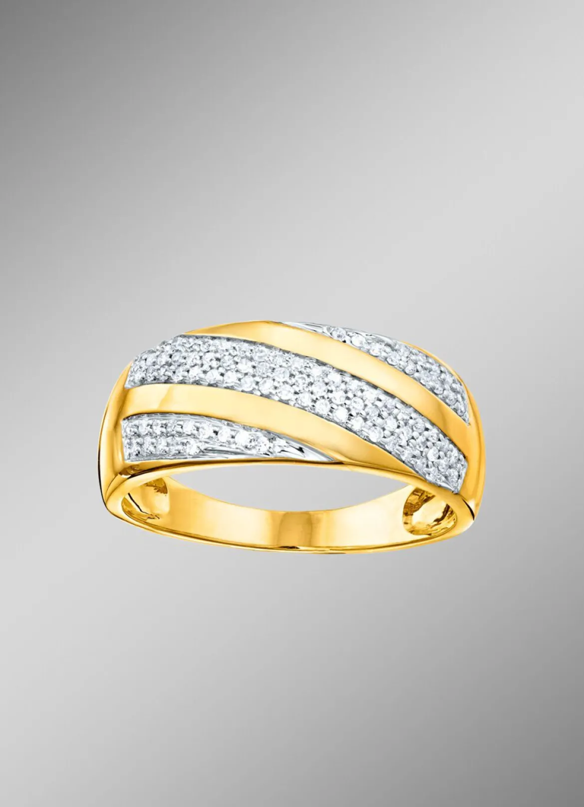 Bezaubernder Damenring mit 87 Diamanten