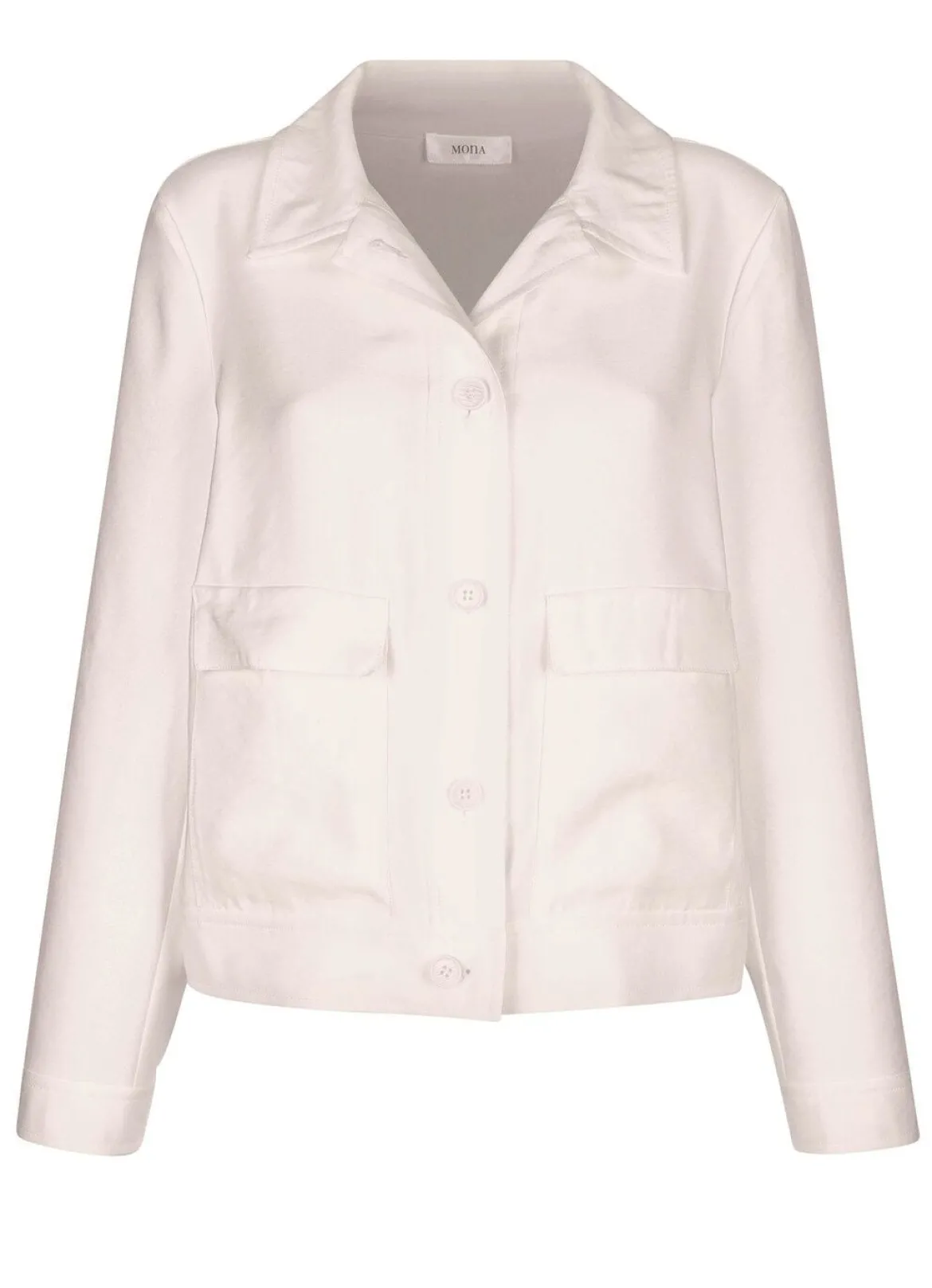Blazer in Leinen-Optik