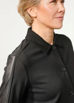 Blazer mit Hemdkragen