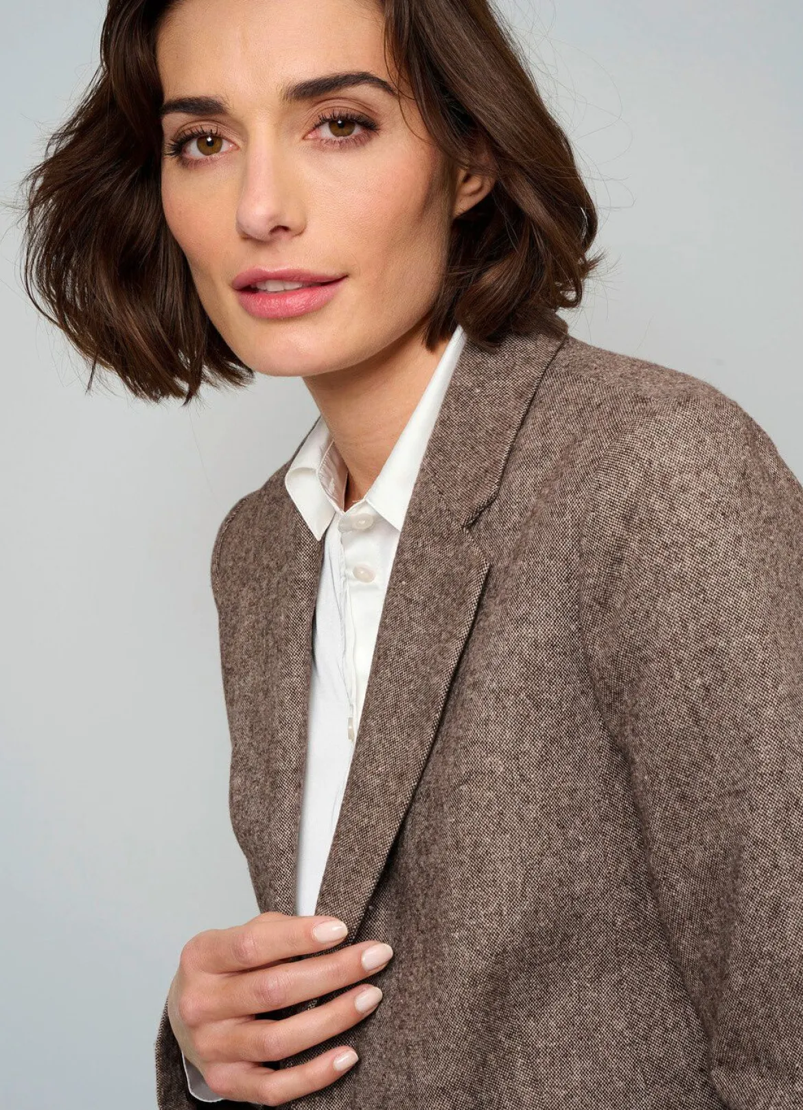Blazer mit Pattentaschen