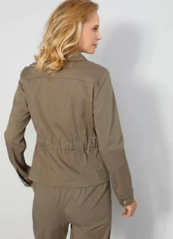 Blazer mit Schubtaschen