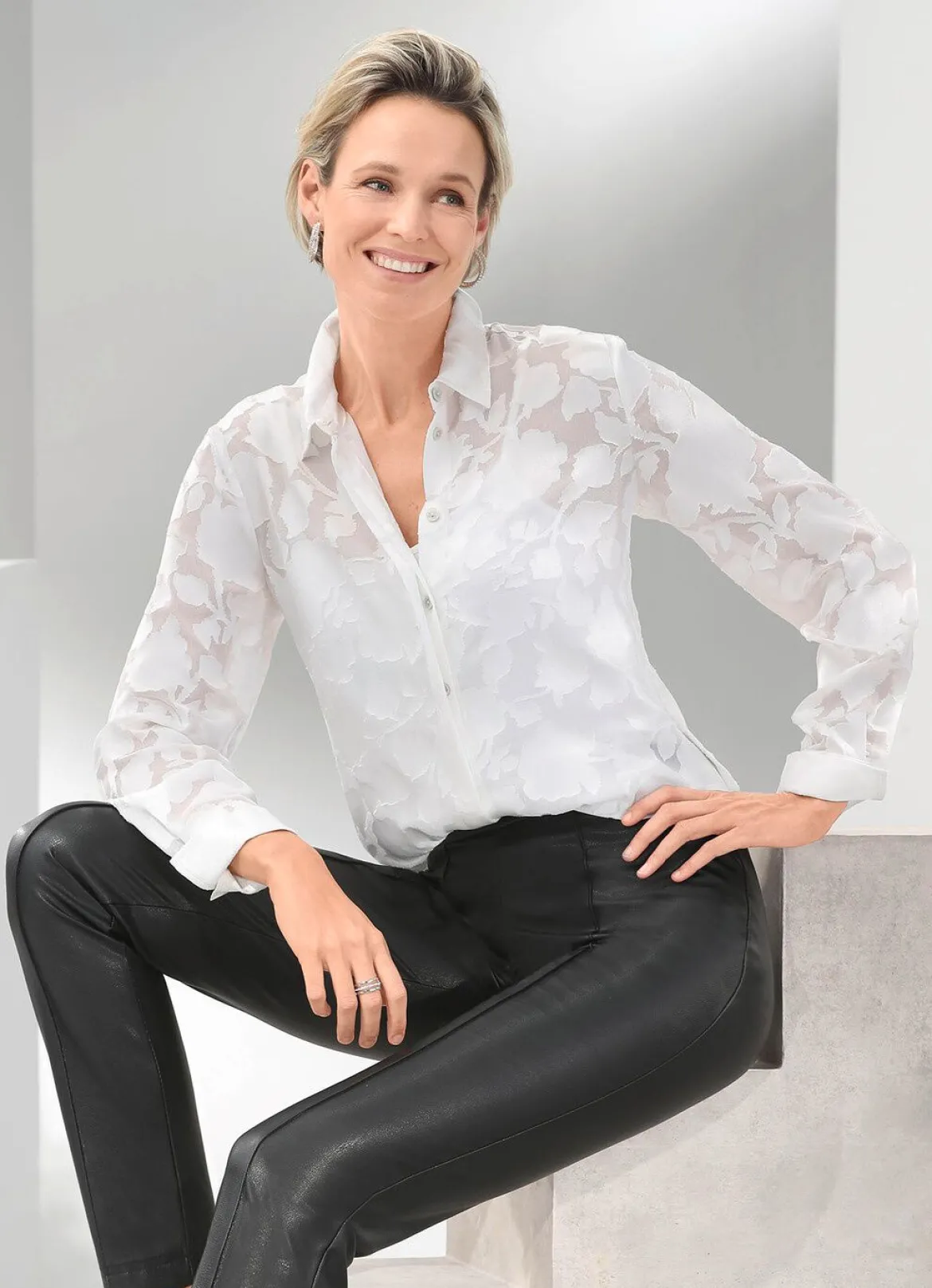 Bluse von TIZIA