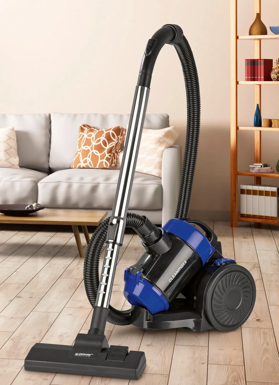 Bodenstaubsauger mit automatischer Saugkraftregulierung