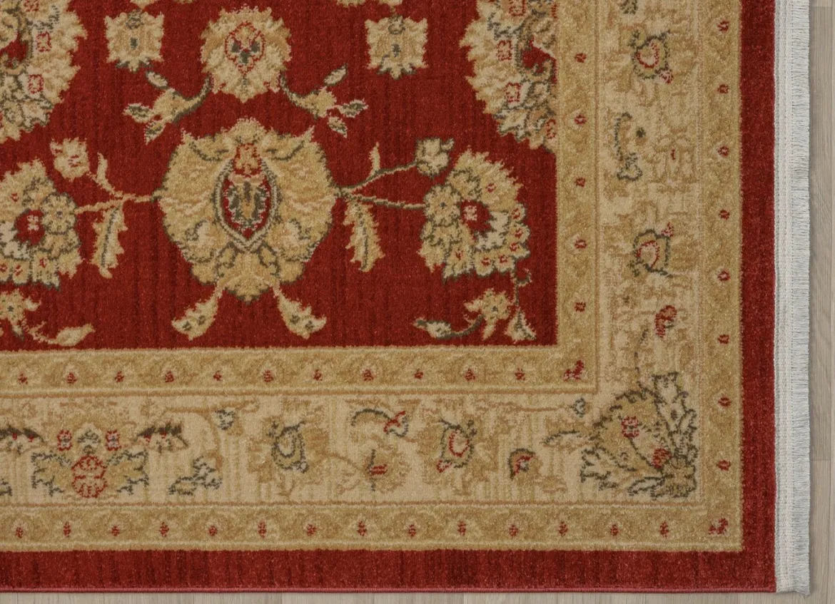 Brücke und Teppiche mit Orient-Optik