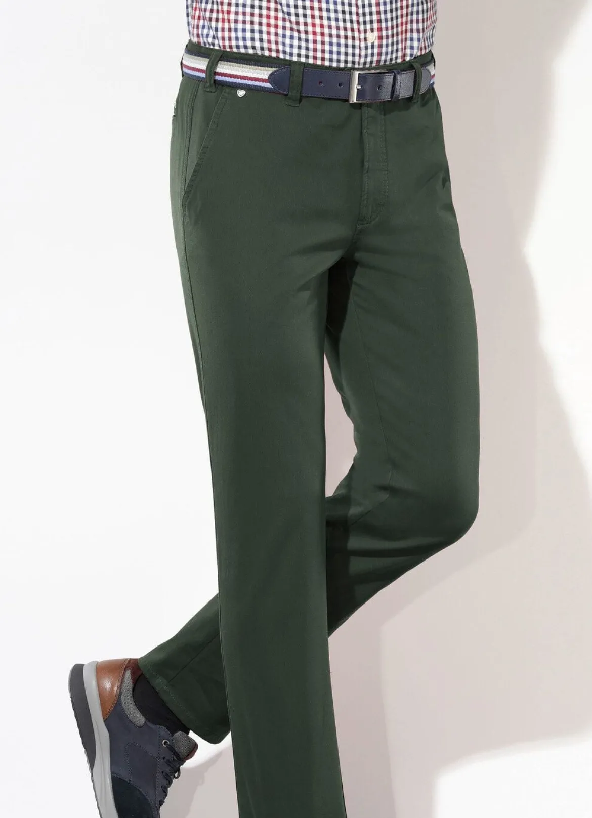 "Brühl"-Hose mit Gürtel in 3 Farben