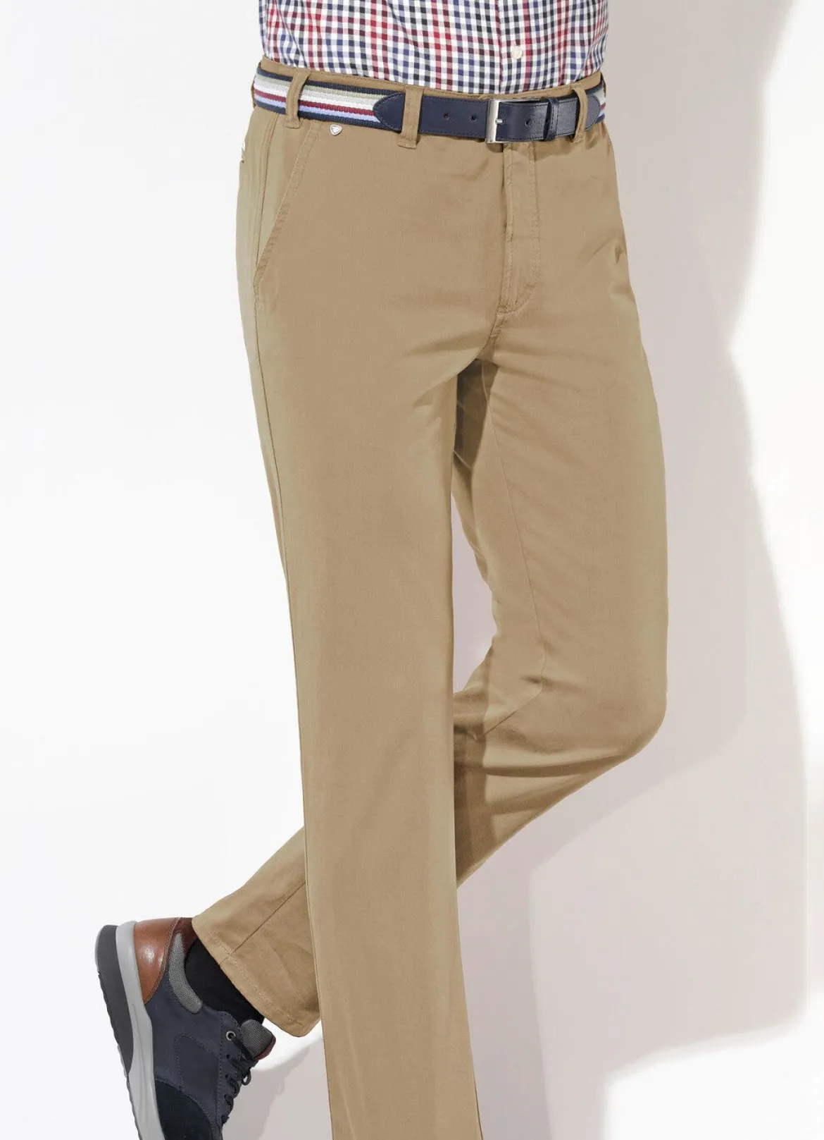 "Brühl"-Hose mit Gürtel in 3 Farben