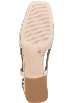 Caprice Sling-Pumps mit Metallschmuck