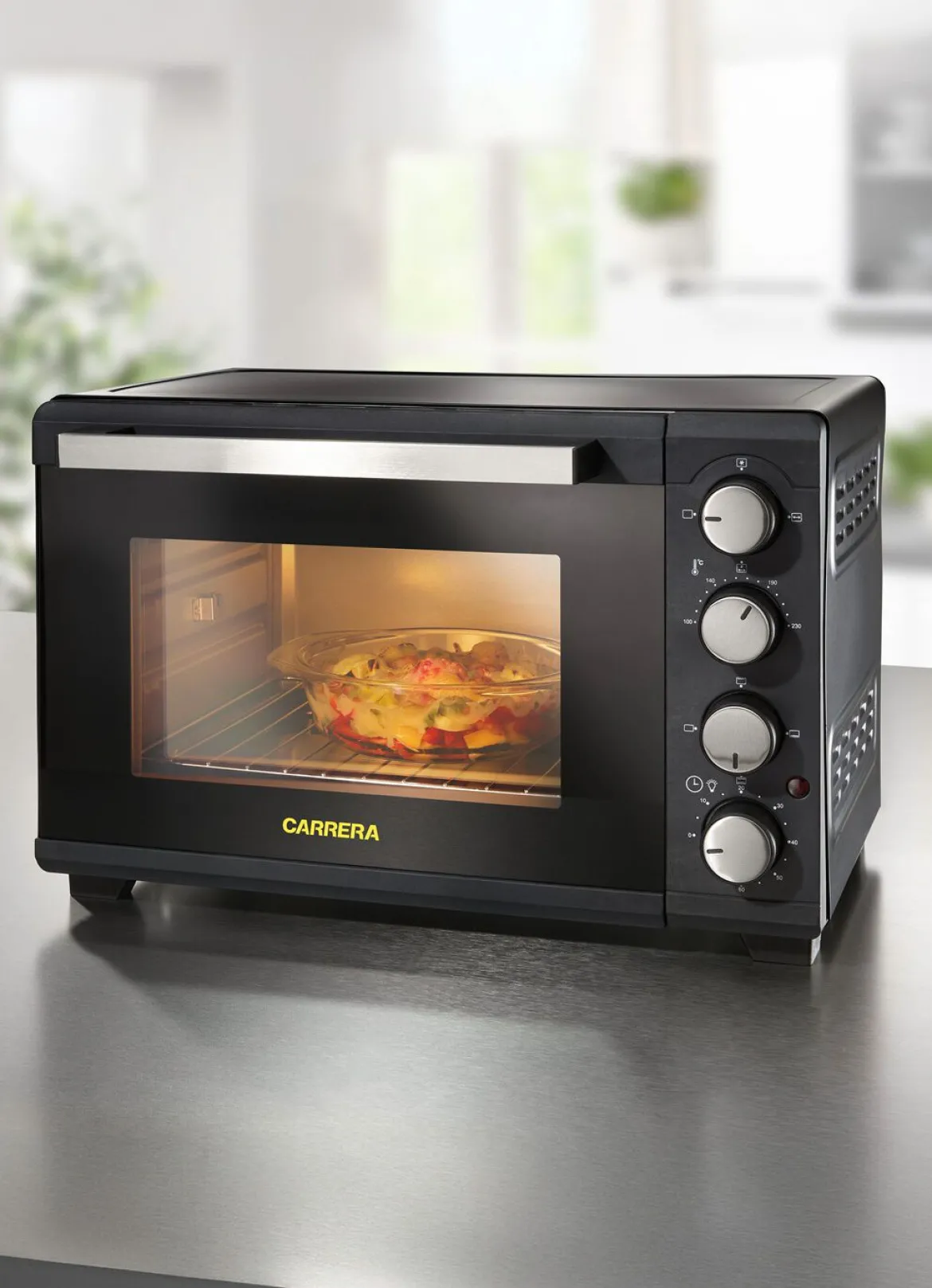 Carrera Backofen mit 25-Liter-Garraum