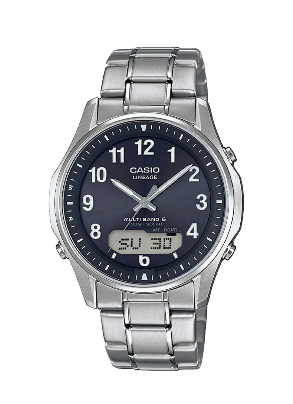 Casio Herrenuhr mit Titanbandgehäuse