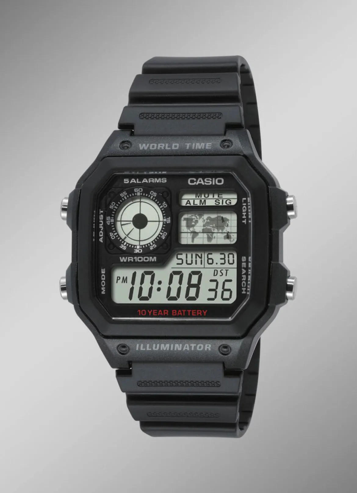Casio Illuminator Digital-Herrenuhr