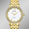 Citizen-Quartz-Damenuhr EL3102-50D