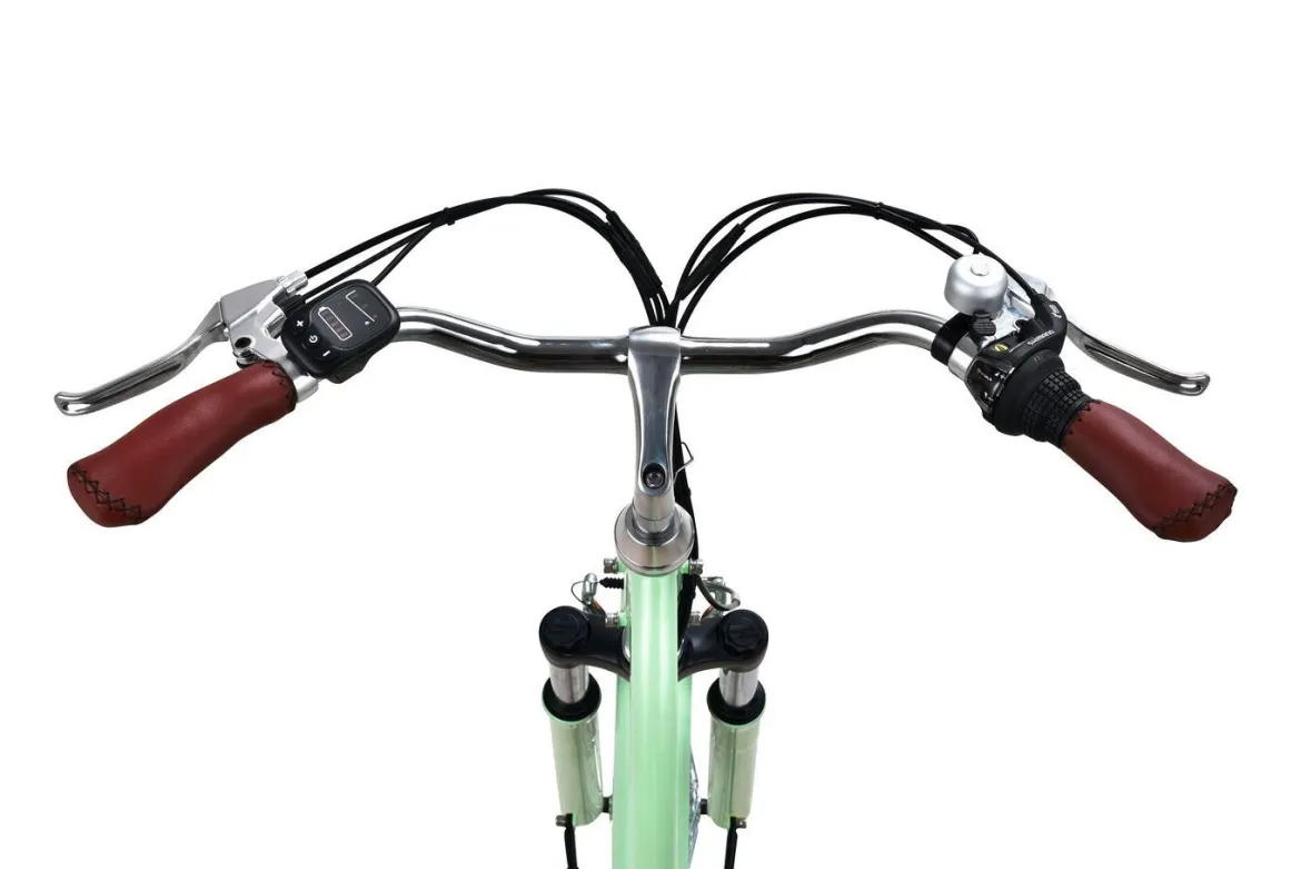 City-E-Bike mit Tiefeinstieg