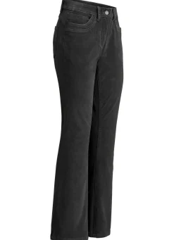 Cordhose in trendiger Bootcut-Form