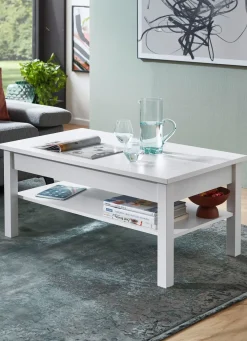 Couchtisch mit großer Ablagefläche