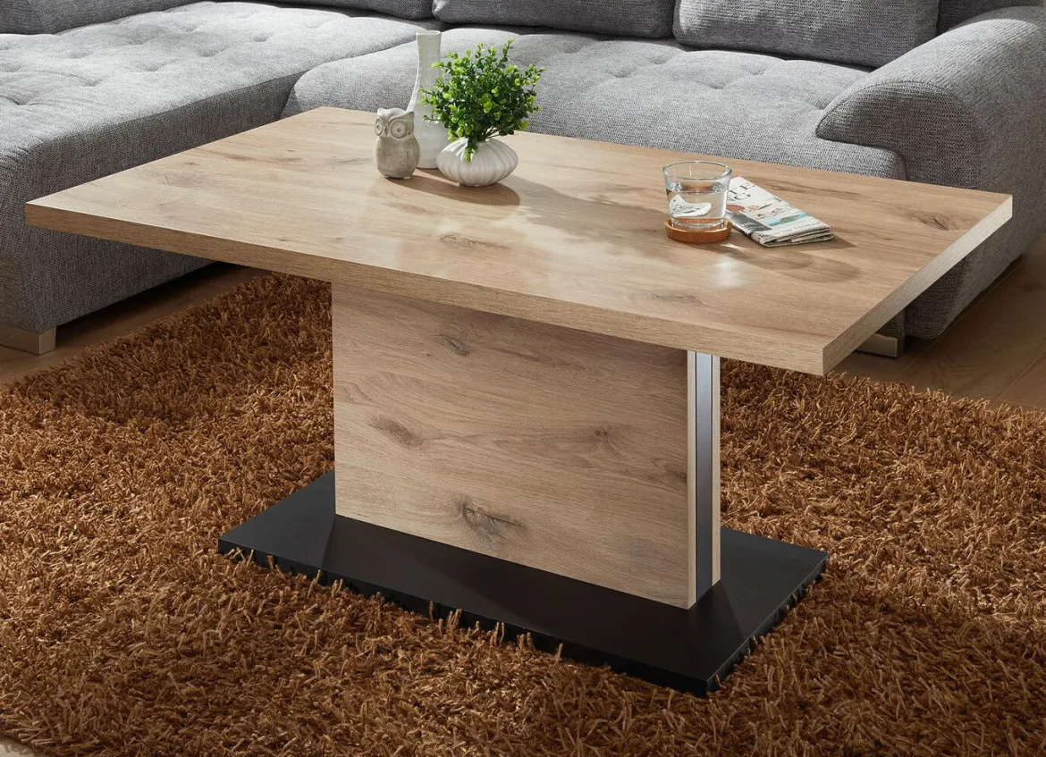 Couchtisch mit raffinierter Liftfunktion