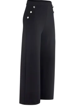 Culotte mit Zierknöpfen