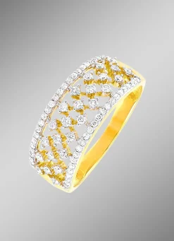 Damenring mit 74 Diamanten