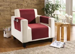 Dekorative Sessel- und Sofaüberwürfe