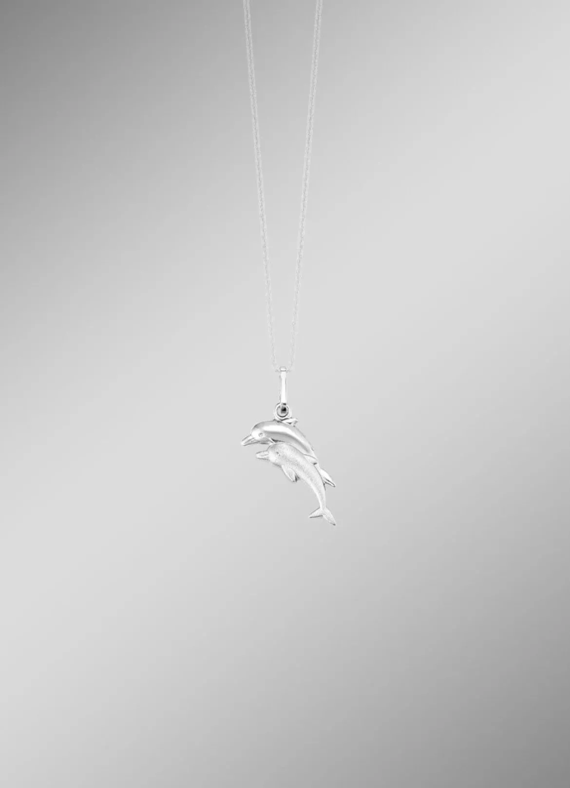 Delfin-Anhänger in Silber