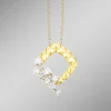 Diamantierter Anhänger mit 9 Brillanten