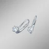 Diamant-Ohrringe mit 2 Brillanten